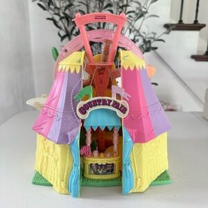 Vintage Fisher Price Loving Family Sweet Streets County Fair play-set